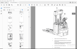 BT Forklift SWE140S SWE145 SWE145L SWE160 SWE160L SWE200 SWE200L Repair Manual