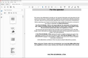 Valtra SA Tractor BH GIII SERIES Operator’s Manual_86791900 – PDF DOWNLOAD