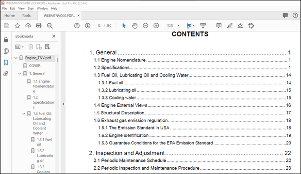 Komatsu 3D82AE 3D84E 3D88E 4D88E 4D98E 4D106 S4D84E S4D98E S4D106 Series Engine Shop Manual PDF