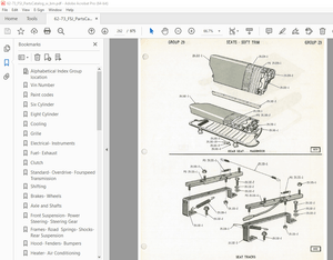 Jeep J-Series 62 thru 73 (Supplement) Parts Manual F-76073 - PDF DOWNLOAD