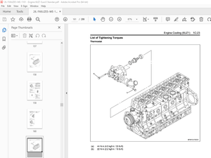 Isuzu (6UZ1 EURO5 Standard Specification) Engine 2011-2013MY FX/FY/GX Series Workshop Manual PDF 