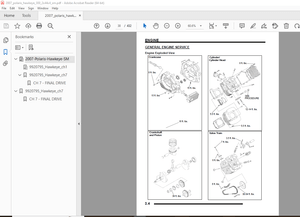 Polaris 2007 Hawkeye 300 Service Manual - PDF DWONLOAD