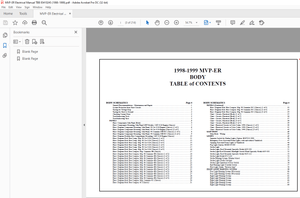 Thomas Built BUSES MVP-ER 1998-1999 ELECTRICAL WIRING MANUAL 85410245 –  PDF DOWNLOAD