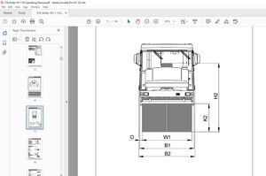 STA VH 1150 TANDEM VIBRATORY ROLLER – ENGINE CUMMINS TIER II OPERATING MANUAL – PDF DOWNLOAD