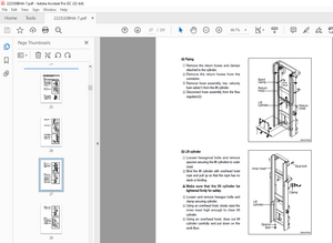 Hyundai Forklift 22/25/30BHA-7 Service Manual 2023 – PDF DOWNLOAD