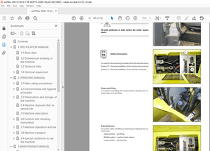 Ammann ARS 110 Single Drum Roller Operating Manual 3028774 PDF