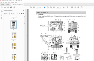 Hyundai HX130A LCR Crawler Excavator Operator’s Manual 2023 – PDF DOWNLOAD