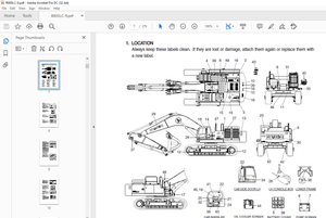 Hyundai R800LC-9 Hydraulic Excavator Operator’s Manual 2023 PDF