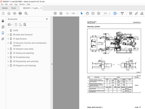 Komatsu Wheel Loader WA320-6 WA320PZ-6 Shop Manual SEN03911-11 - PDF DOWNLOAD