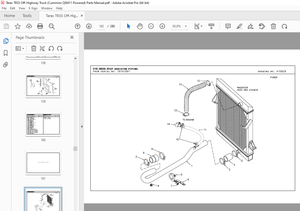 Terex TR35 Off-Highway Truck (Cummins QSM11 Powered) Parts Manual - PDF DOWNLOAD 
