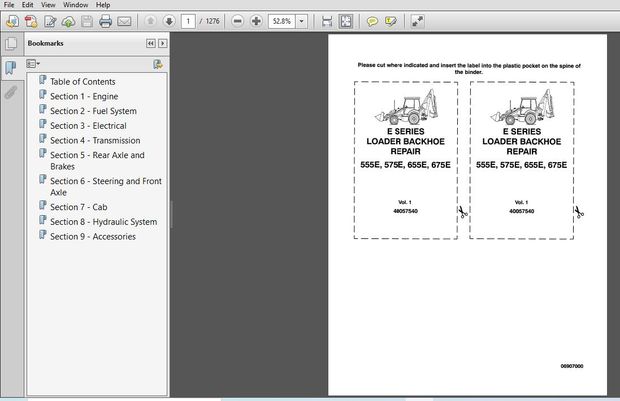New Holland 555E,575E,655E,675E Loader Backhoe Service Repair Manual (40057540) – PDF Download