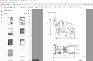 AMMANN ARX 12 ARX 16 ARX 20 YANMAR 3TNV80F-SPAMM HASZNÁLATI UTASÍTÁS PDF