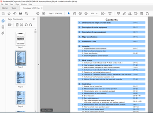 FURUKAWA UNIC URW295CUR URW295CAR Workshop Manual PDF DOWNLOAD