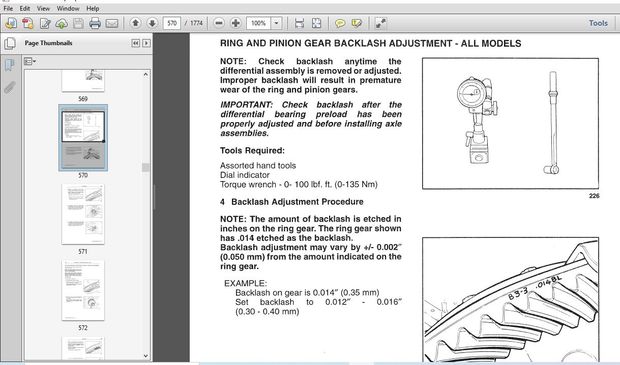 New Holland Tractor G170, G190, G210, G 240 HD Service Manual 