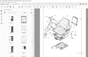 Ammann AV 120 X Articulated tandem roller Workshop manual 4022103 PDF