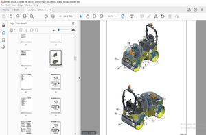 AMMANN ARX 23-2 ARX 26-2 RULLO TANDEM MANUALE D‘USO - PDF