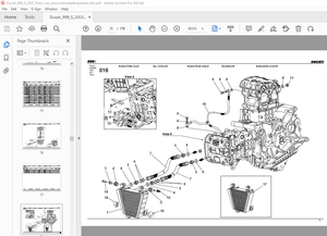 Ducati 999S 2003 Parts Manual 915.1.181.1A - PDF DOWNLOAD 