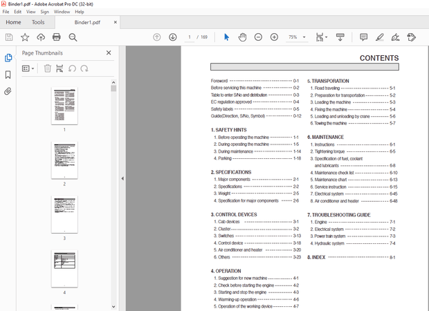 Hyundai HL757-7A Wheel Loader Operator’s Manual – PDF DOWNLOAD