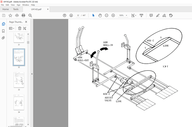 Hitachi Hydraulic Excavator UH143 service Manual – PDF DOWNLOAD
