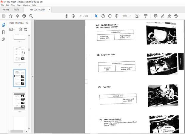 Hitachi UH181 UH261 UH501 Serviceman HANDBOOK Manual(KH-00C-00) – PDF DOWNLOAD