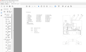Hitachi Hydraulic Excavator UH10-7 UH123 Loader Front Instruction Parts List Manual(EMP156-CR1-2) – 
