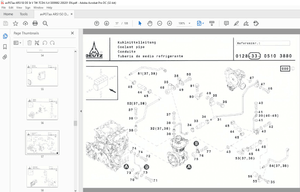 Ammann Deutz TCD 4.1 L4 TCD / TTCD 6.1 L6 Parts Catalogue Manual PDF