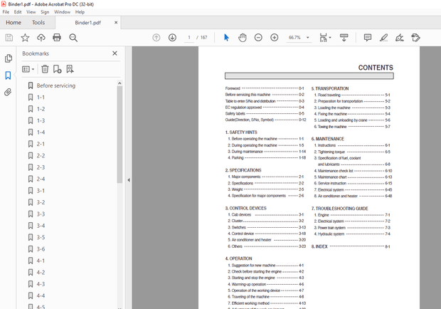 Hyundai HL760-7 Wheel Loader Operator&#x27;s Manual - PDF DOWNLOAD