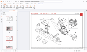 Husqvarna WR-CR-WR 125/2000 Parts Manual - PDF DOWNLOAD