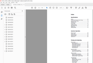 Daewoo Doosan Forklift D15S-2 to G20SC-2 Service Manual SB4048E00 - PDF DOWNLOAD