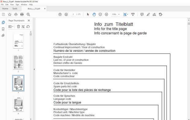 Pottinger Tractor Ladewagen BOSS L 25 T Spare parts list Manual – PDF DOWNLOAD