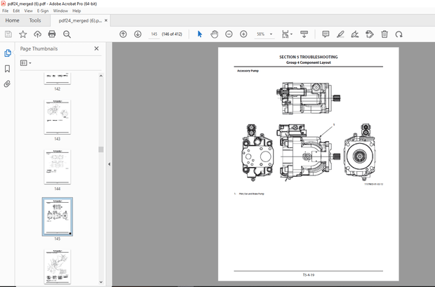KCM 115Z7 WHEEL LOADER(Operational Performance Troubleshooting ISUZU 6WG1 ENGINE Shop Manual PDF