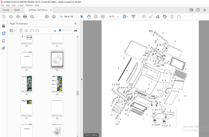 Ammann AV 70 X Kloubový tandemový válec Dílenská prírucka 4062046 PDF