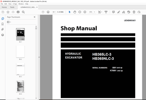 Komatsu WA80M-8E0 Wheel Loader Repair Service  Manual VENBM08000 -  PDF DOWNLOAD