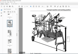 Fella EU Juras TS 671 Rotary Rake Operator’s Manual – PDF DOWNLOAD