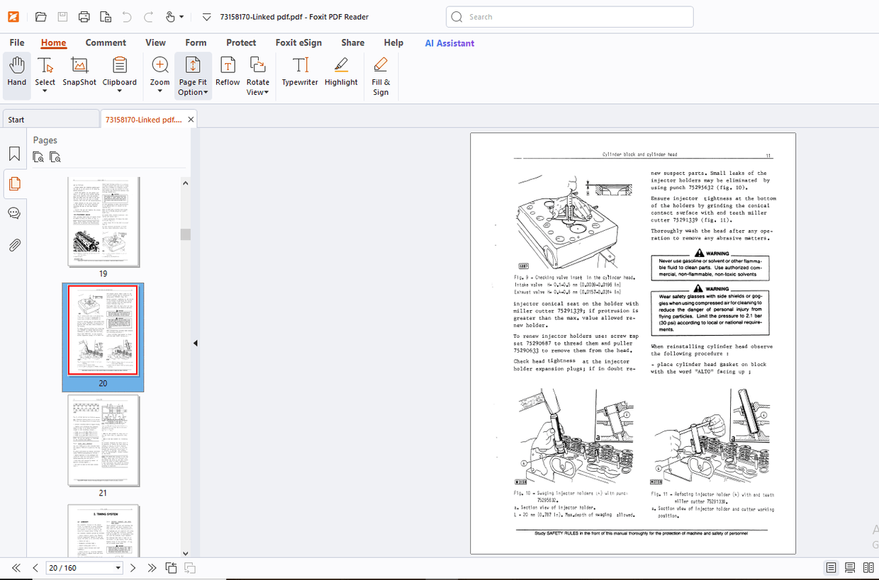 Fiatallis FE28 Crawler Excavator 8365 Engine Service Manual - PDF DOWNLOAD
