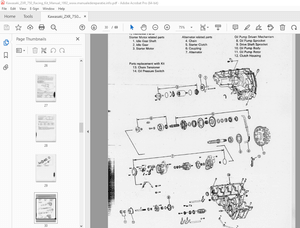 Kawasaki Ninja ZX-7R ZXR 750R 1992 Racing Kit Manual - PDF DOWNLOAD