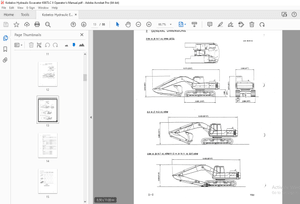 Kobelco K907LC II Hydraulic Excavator Operator’s Manual – PDF DOWNLOAD