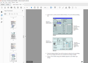 Epson Stylus Color 1160 Printer Basics Manual - PDF DOWNLOAD
