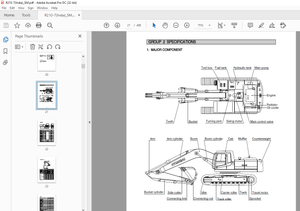 Hyundai R210-7 Crawler Excavator (India) Service Manual 2023 PDF