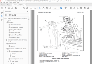 Yale Forklift (E875) GLPGDPGTP 2.0N, 2.5N, 2.5N6, 3.0N, 3.5N Europe) Service Manual PDF