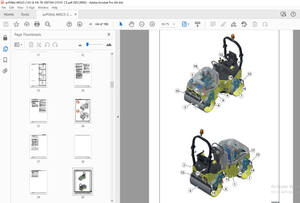 AMMANN ARX 23-2 ARX 26-2 TANDEMOVÝ VÁLEC NÁVOD K OBSLUZE - PDF