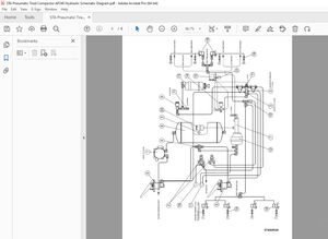 STA Pneumatic Tired Compactor AP240 Hydraulic Schematic Diagram Manual – PDF DOWNLOAD