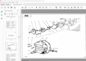 Ducati 900 SD SPORT DESMO DARMAH Workshop Manual - PDF DOWNLOAD 