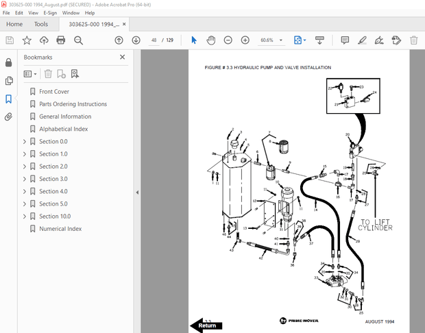 BT Prime-Mover SC-40 Electric Counter Balanced Walkie Stacker Part Manual - PDF DOWNLOAD