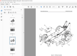 Xtreme Telehandler XR1245/1254 Forklift Parts Manual – PDF DOWNLOAD