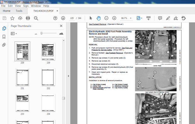 John Deere 330G and 332G Skid Steer Loader Repair Technical Manual  PDF DOWNLOAD