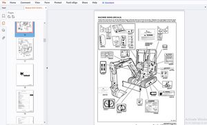Bobcat X325 X328 Excavator Operation &amp; Maintenance Manual 69005566 - PDF DOWNLOAD