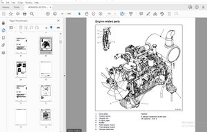 KOMATSU PC270-8 PC270LC-8 HYDRAULIC EXCAVATOR SHOP MANUAL SEN00420-15 - PDF DOWNLOAD