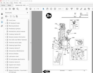 BT Prime-Mover WSX-20 WSX-25 Electric Walkie Straddle Stacker Service Manual_1997 - PDF DOWNLOAD