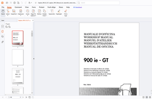 Cagiva 900 ie-GT 1991 Workshop Manual - PDF DOWNLOAD